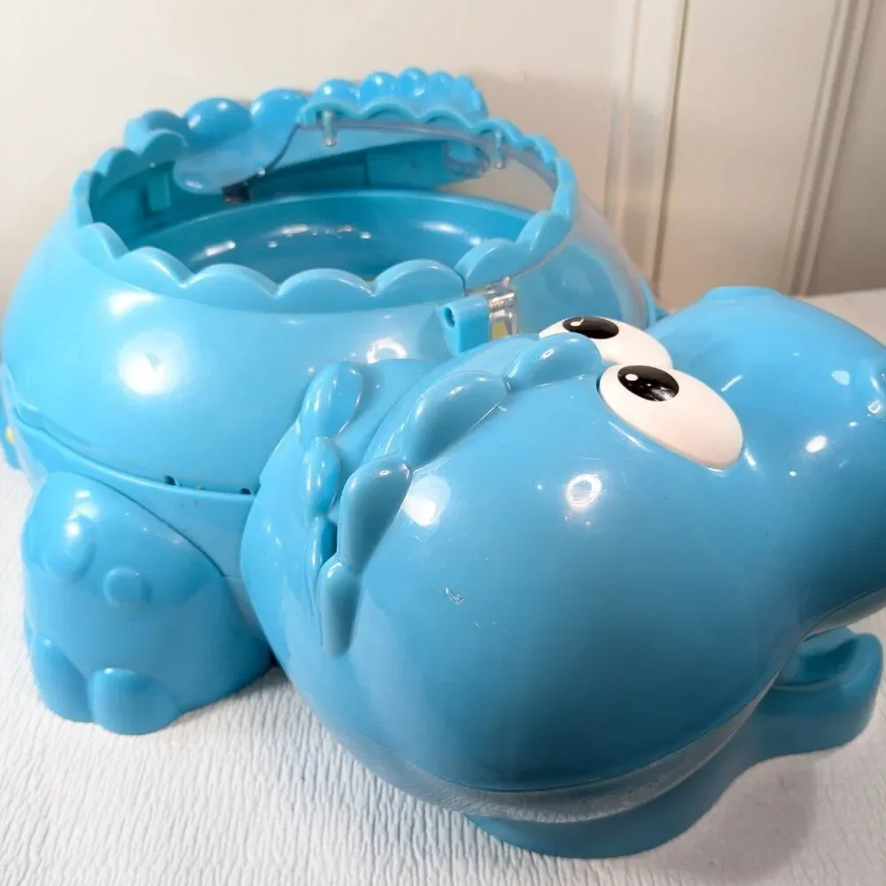 Fisher-Price Go Baby Go! Poppity Pop Musical Dino blue dinosaur toy NO BALLS